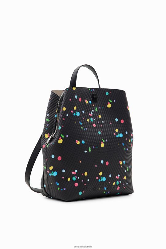 accesorio 4802L1277 mujer Desigual mochila mediana con gotas - Desigual sales online