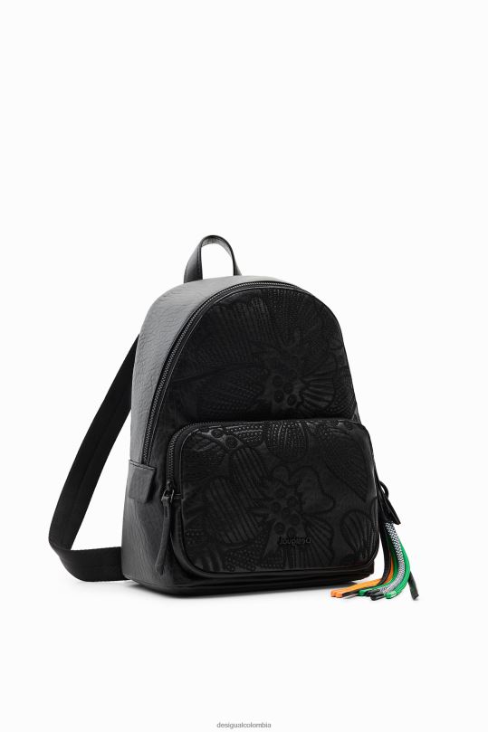 accesorio 4802L1282 mujer Desigual mochila pequeña bordada - Desigual Colombia Medellín