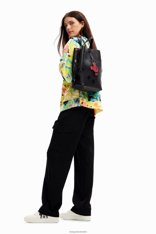 Desigual Colombia pagina oficial - accesorio 4802L1287 mujer Desigual mochila mediana de mickey mouse
