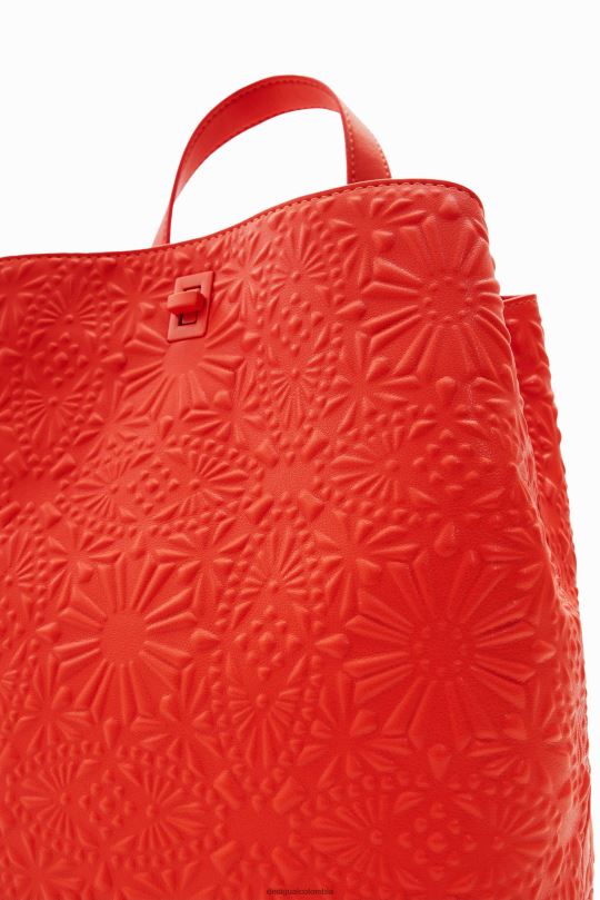 Desigual Colombia bolsos - accesorio 4802L1295 mujer Desigual mochila pequeña con relieve geométrico