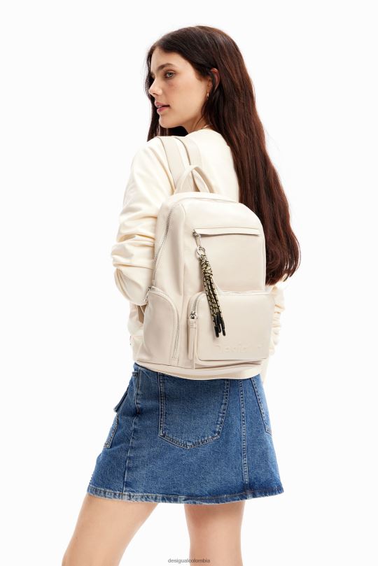 Desigual zapatos Colombia - accesorio 4802L1300 mujer Desigual mochila mediana con medio logo