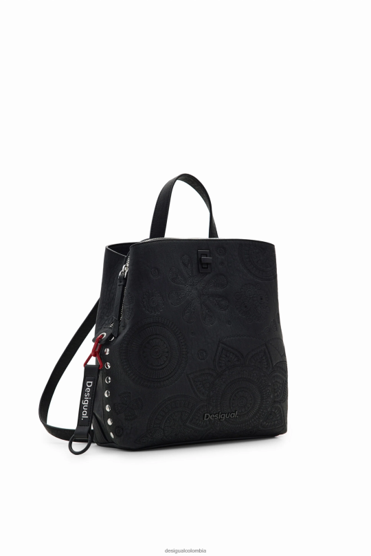 accesorio 4802L1310 mujer Desigual mochila pequeña bordada - Desigual Colombia rebajas