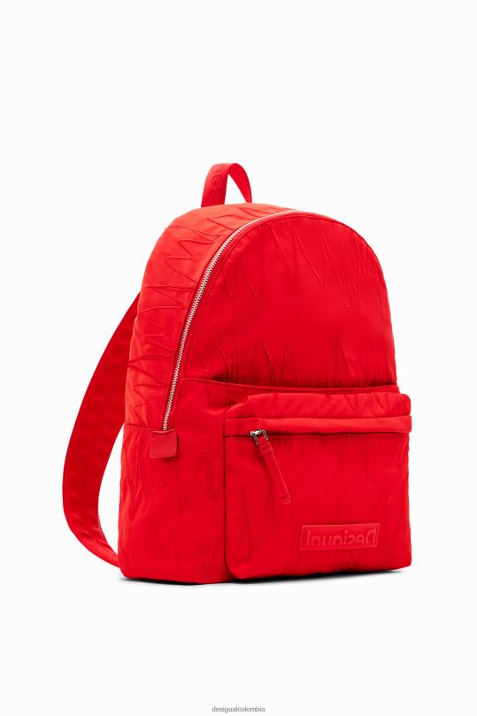 accesorio 4802L1317 mujer Desigual mochila mediana en zigzag - Desigual shop