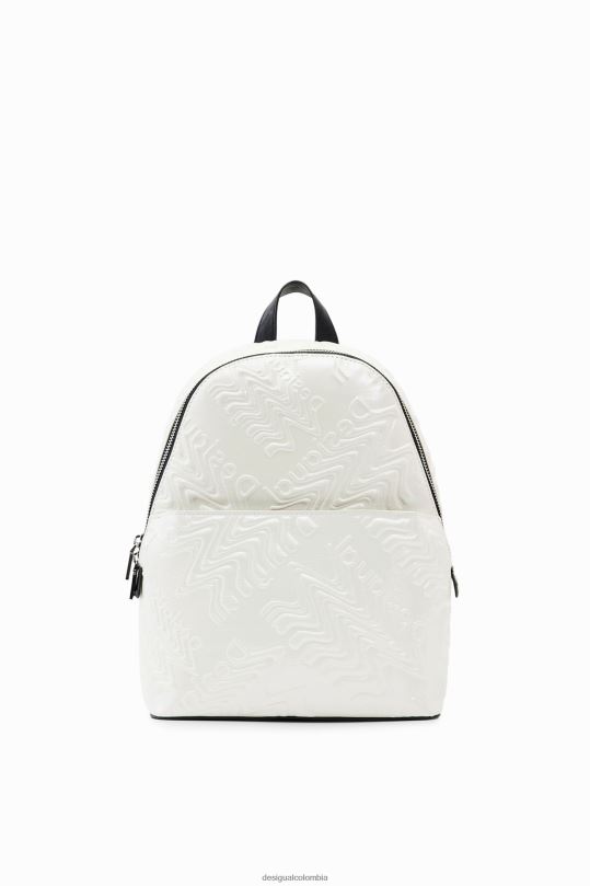Desigual zapatos Colombia - accesorio 4802L1354 mujer Desigual mochila pequeña con logo iridiscente