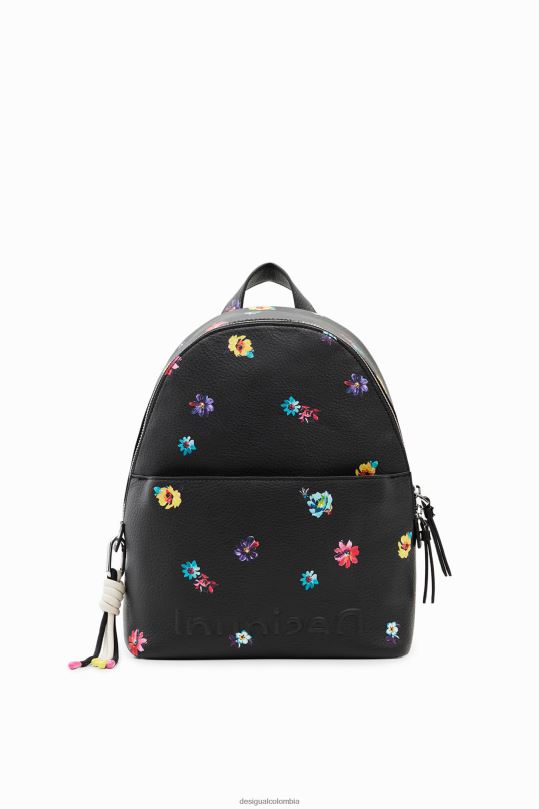 blusas Desigual bogota - accesorio 4802L1355 mujer Desigual mochila pequeña con flores