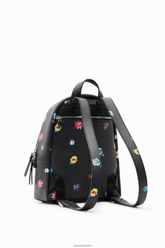 blusas Desigual bogota - accesorio 4802L1355 mujer Desigual mochila pequeña con flores
