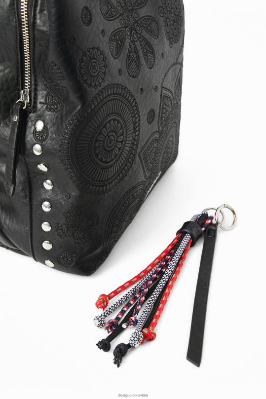 accesorio 4802L1461 mujer Desigual mochila pequeña con efecto de piel - Desigual Colombia rebajas