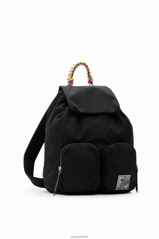 accesorio 4802L590 mujer Desigual mochila mediana de nailon - Desigual Colombia rebajas