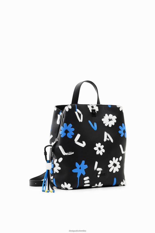 accesorio 4802L593 mujer Desigual mochila pequeña artística - Desigual sale damen