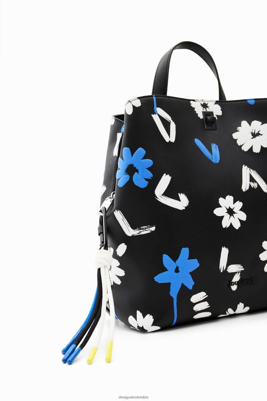 accesorio 4802L593 mujer Desigual mochila pequeña artística - Desigual sale damen