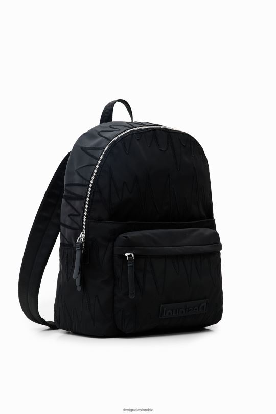 accesorio 4802L626 mujer Desigual mochila mediana en zigzag - Desigual sales online