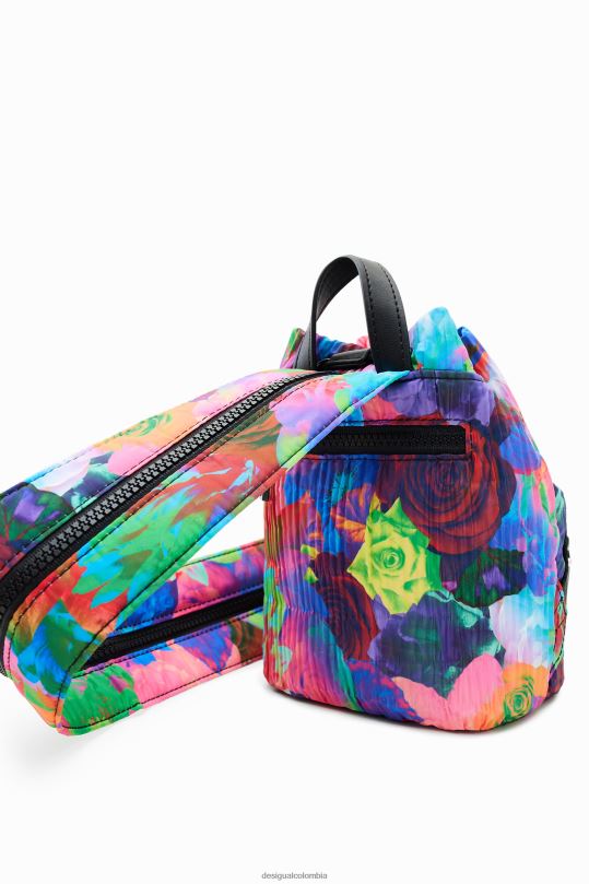 accesorio 4802L646 mujer Desigual mochila mini floral multiposición - Desigual shop