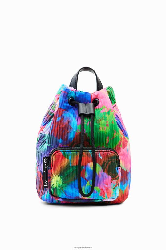 accesorio 4802L646 mujer Desigual mochila mini floral multiposición - Desigual shop