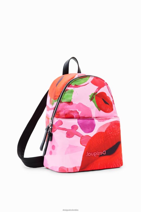 Desigual Colombia pagina oficial - accesorio 4802L697 mujer Desigual metro. mochila labios pequeños de christian lacroix