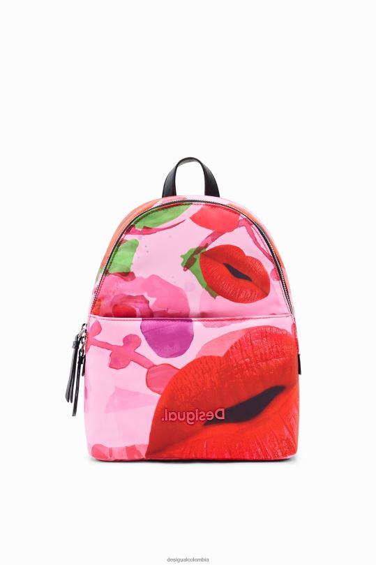 Desigual Colombia pagina oficial - accesorio 4802L697 mujer Desigual metro. mochila labios pequeños de christian lacroix