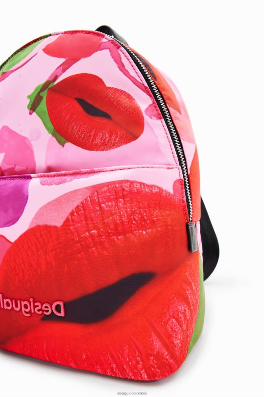 Desigual Colombia pagina oficial - accesorio 4802L697 mujer Desigual metro. mochila labios pequeños de christian lacroix