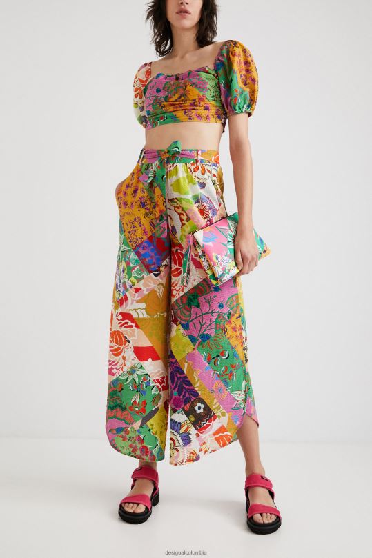 blusas Desigual bogota - ropa 4802L684 mujer Desigual metro. blusa corta de christian lacroix
