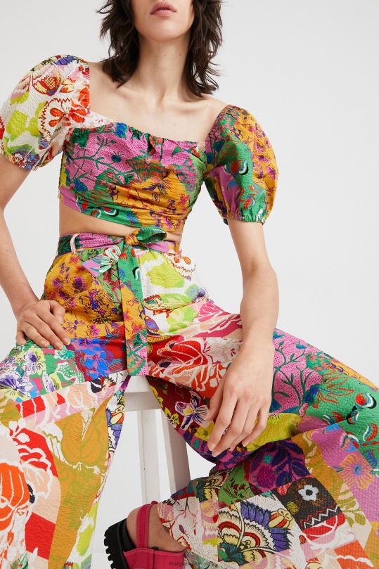 blusas Desigual bogota - ropa 4802L684 mujer Desigual metro. blusa corta de christian lacroix