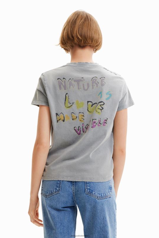 blusas Desigual bogota - ropa 4802L1017 mujer Desigual camiseta de manga corta con busto