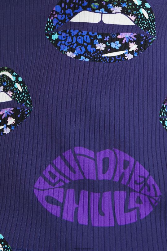 Desigual Colombia pagina oficial - ropa 4802L1054 mujer Desigual camiseta de canalé con escote en la espalda