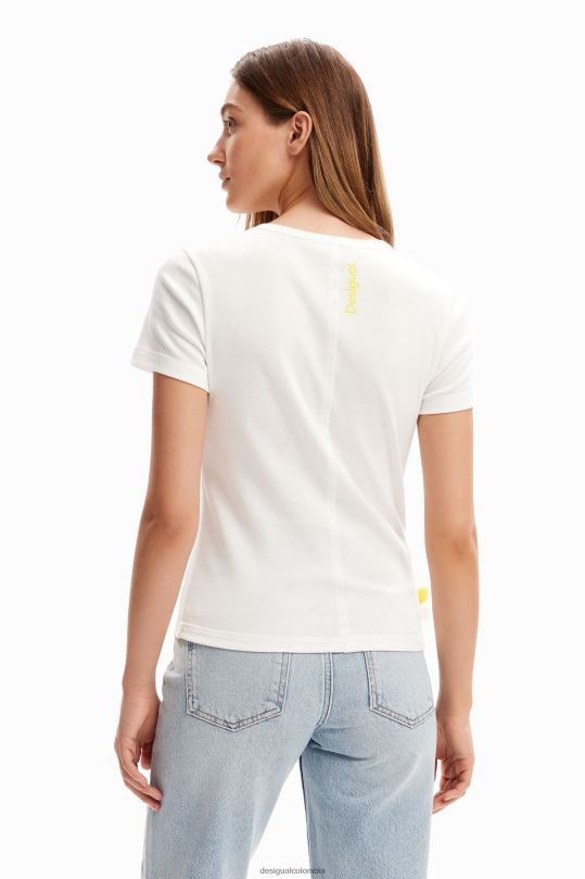 Desigual Colombia - ropa 4802L1151 mujer Desigual camiseta basica corazon