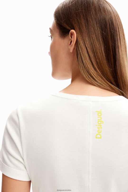 Desigual Colombia - ropa 4802L1151 mujer Desigual camiseta basica corazon