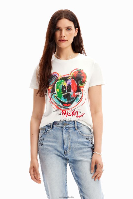 Desigual Colombia bolsos - ropa 4802L124 mujer Desigual camiseta arty de mickey mouse