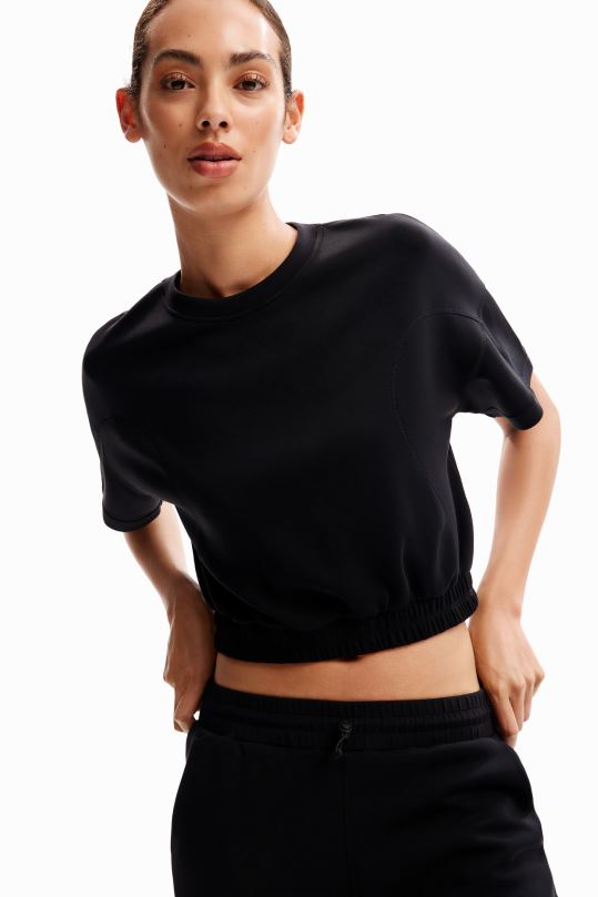ropa 4802L255 mujer Desigual camiseta deportiva corta y holgada - Desigual sales online