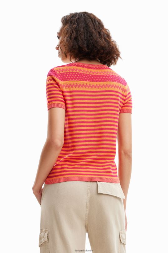 blusas Desigual bogota - ropa 4802L294 mujer Desigual camiseta de punto con flores