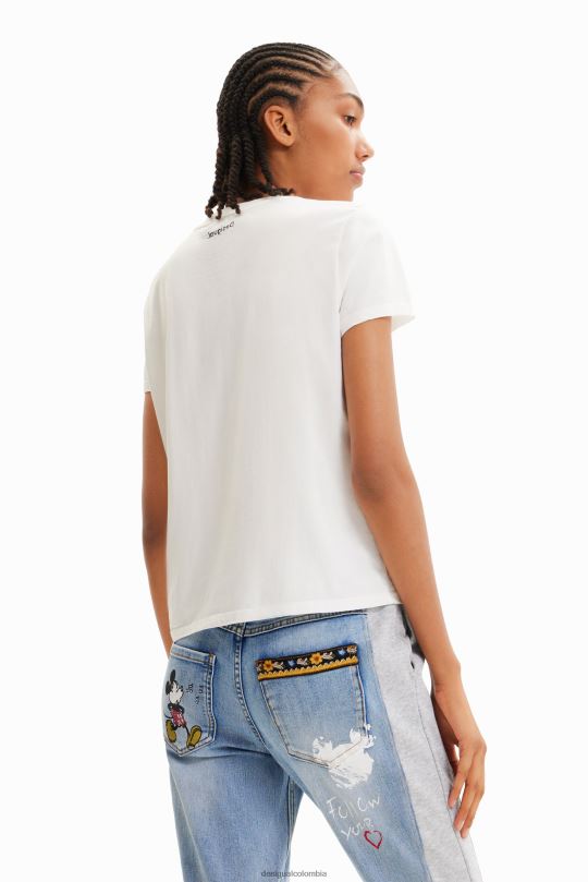 ropa 4802L483 mujer Desigual camiseta arty de mickey mouse de disney - Desigual Colombia Medellín
