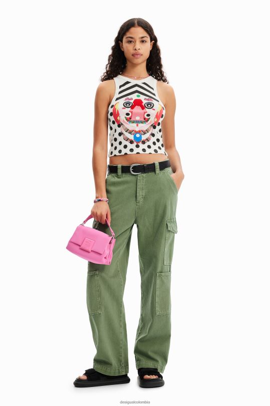 blusas Desigual bogota - ropa 4802L518 mujer Desigual metro. camiseta de lunares de christian lacroix