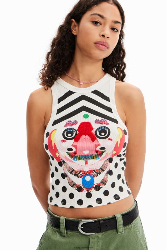 blusas Desigual bogota - ropa 4802L518 mujer Desigual metro. camiseta de lunares de christian lacroix