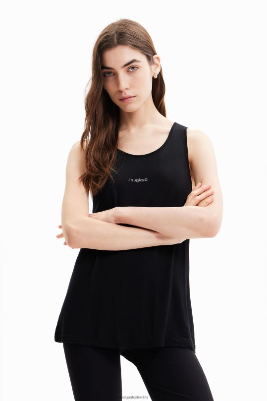Desigual Colombia - ropa 4802L713 mujer Desigual top deportivo sin mangas con estampado floral