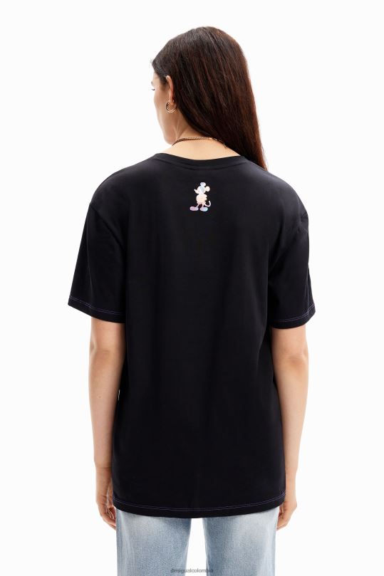Desigual Colombia pagina oficial - ropa 4802L79 mujer Desigual camiseta oversize de mickey mouse