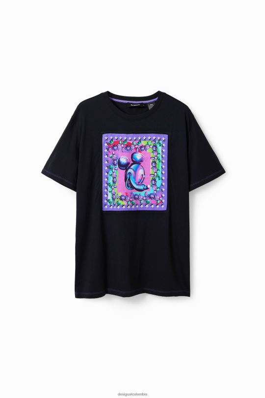Desigual Colombia pagina oficial - ropa 4802L79 mujer Desigual camiseta oversize de mickey mouse
