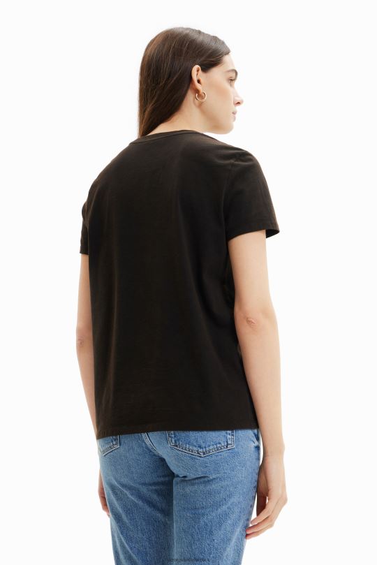 Desigual Colombia pagina oficial - ropa 4802L877 mujer Desigual camiseta arty de mickey mouse de disney
