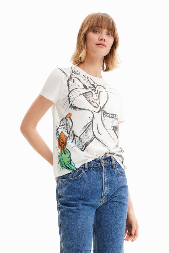 Desigual Colombia - ropa 4802L885 mujer Desigual camiseta de manga corta de bugs bunny