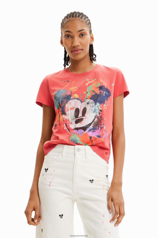 blusas Desigual bogota - ropa 4802L901 mujer Desigual camiseta arty de mickey mouse de disney