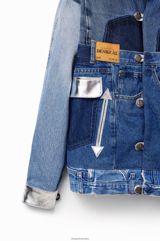 ropa 4802L195 mujer Desigual chaqueta icónica de mickey mouse - Desigual sale damen