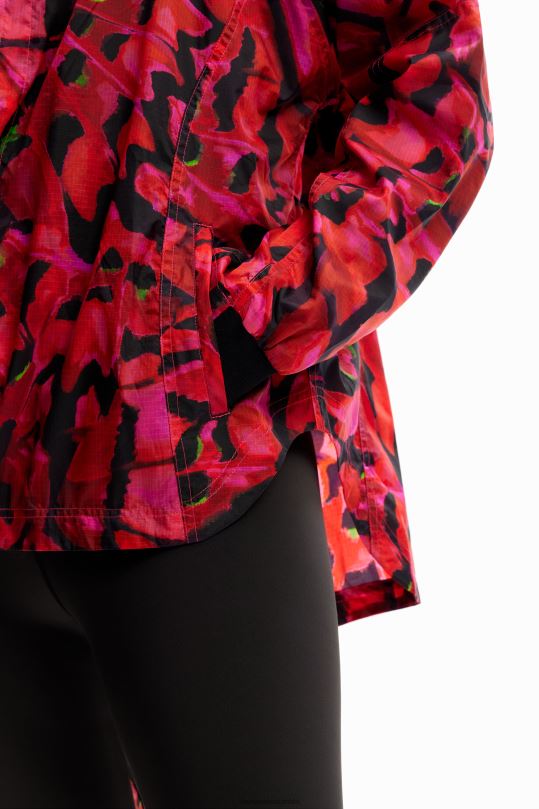 ropa 4802L235 mujer Desigual chaqueta deportiva corta con mariposas - Desigual Colombia rebajas