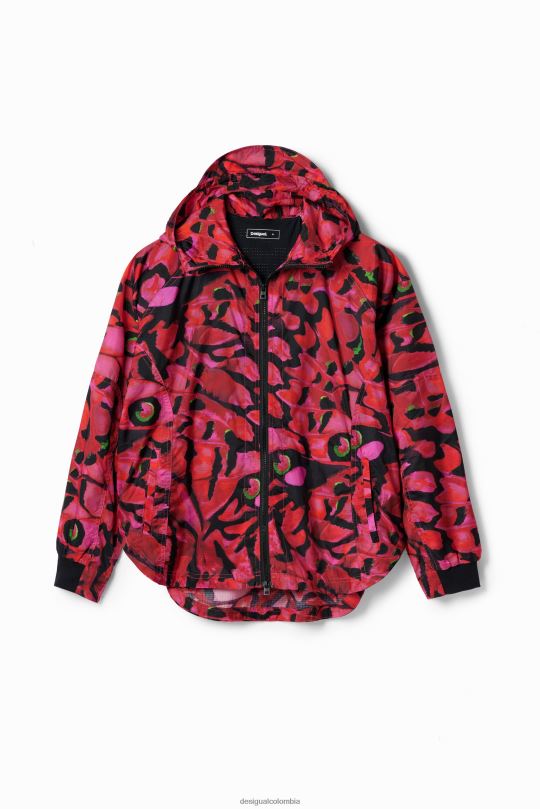 ropa 4802L235 mujer Desigual chaqueta deportiva corta con mariposas - Desigual Colombia rebajas