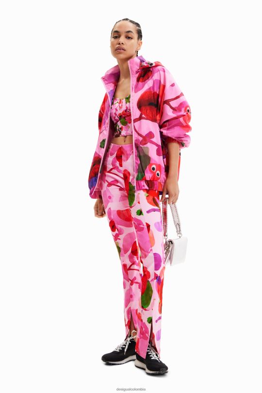 ropa 4802L679 mujer Desigual metro. chaqueta de labios de christian lacroix - Desigual Colombia rebajas
