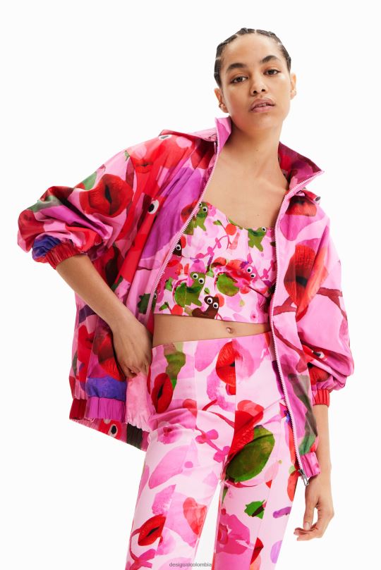 ropa 4802L679 mujer Desigual metro. chaqueta de labios de christian lacroix - Desigual Colombia rebajas