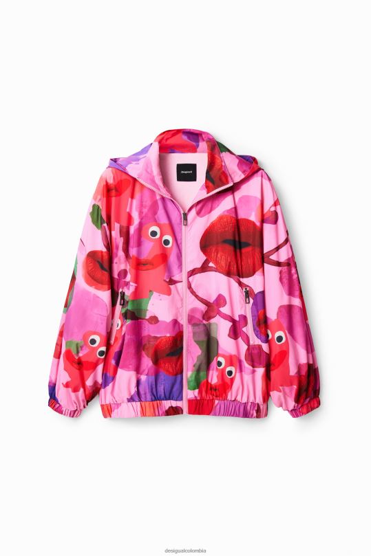 ropa 4802L679 mujer Desigual metro. chaqueta de labios de christian lacroix - Desigual Colombia rebajas