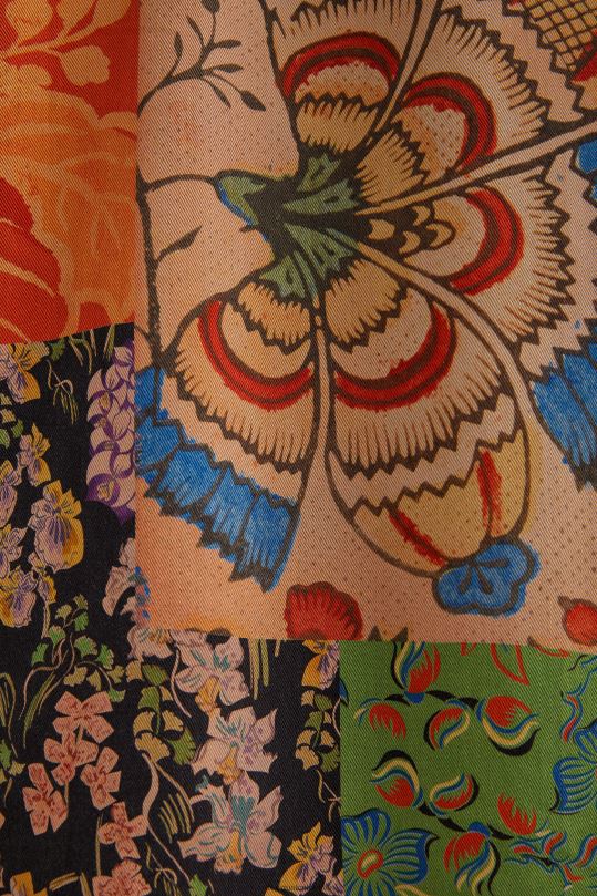 ropa 4802L929 mujer Desigual metro. chaqueta de patchwork tropical de christian lacroix - Desigual shop