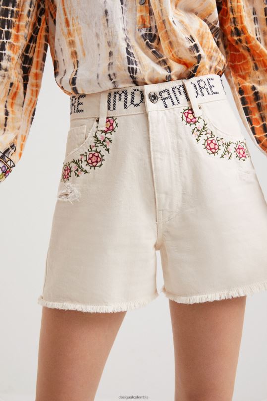 Desigual Colombia - ropa 4802L1032 mujer Desigual amor pantalones cortos