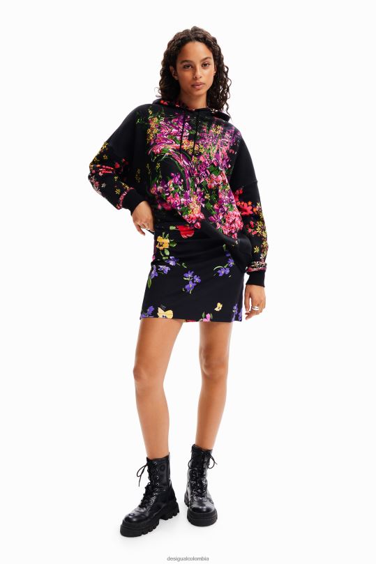 Desigual Colombia - ropa 4802L256 mujer Desigual minifalda elástica floral