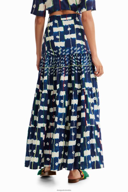 ropa 4802L311 mujer Desigual falda larga multiposición stella jean - Desigual sale damen