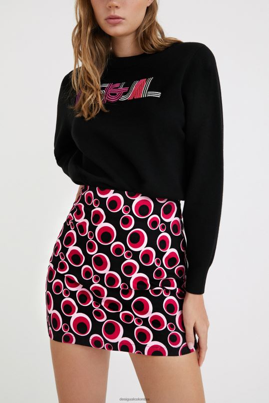 blusas Desigual bogota - ropa 4802L587 mujer Desigual minifalda circular delgada
