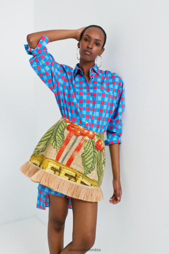 blusas Desigual bogota - ropa 4802L5 mujer Desigual falda corta stella jean